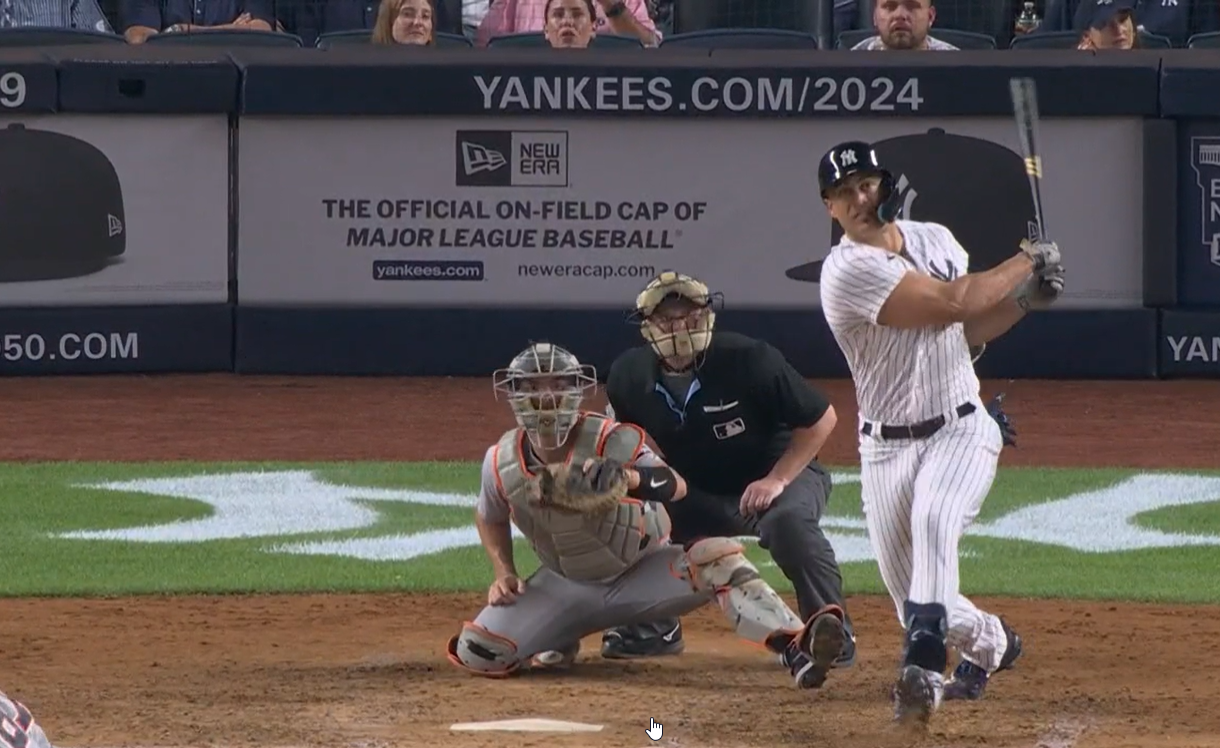 Stanton hits his 400th home run to lead Cole and the Yankees to a 5